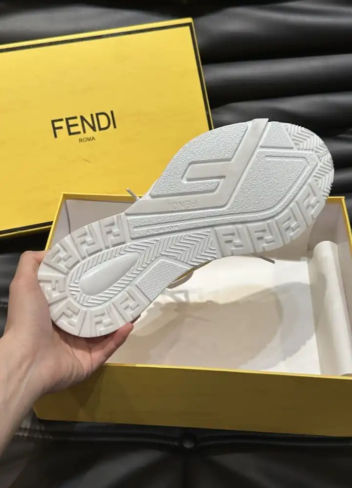 hype Fendi Leather Shoes