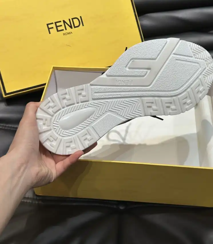 hype Fendi Leather Shoes