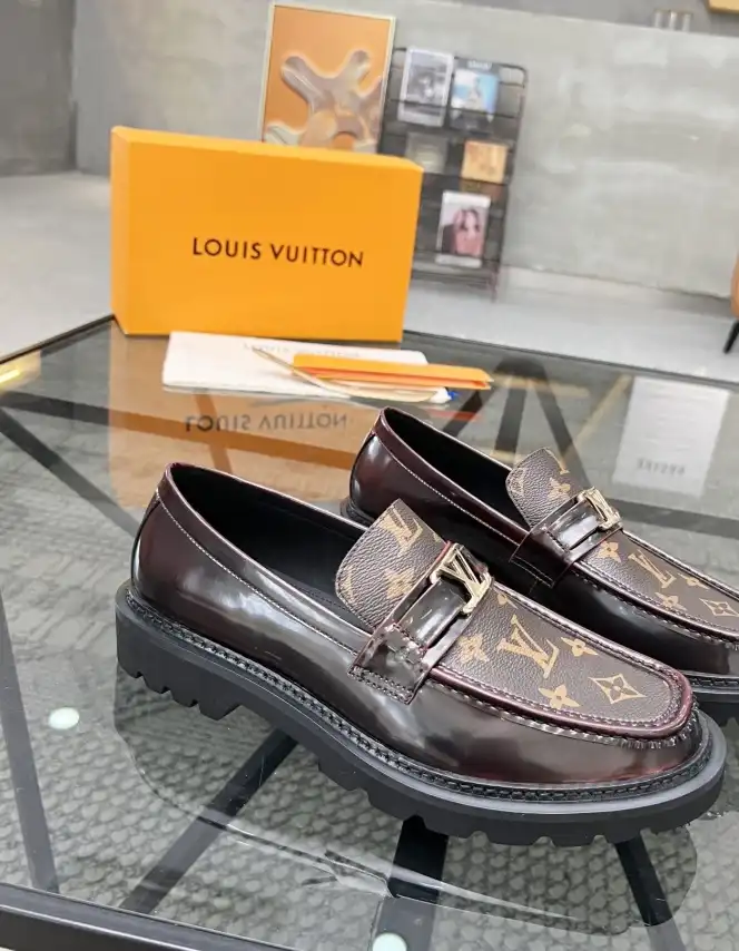 hype LV Leather Shoes