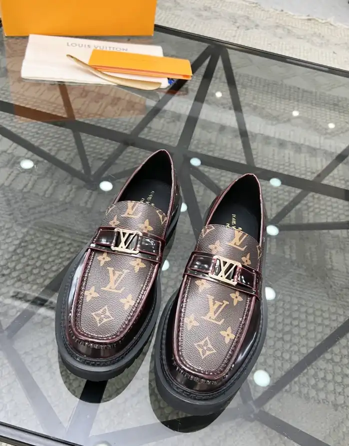 hype LV Leather Shoes