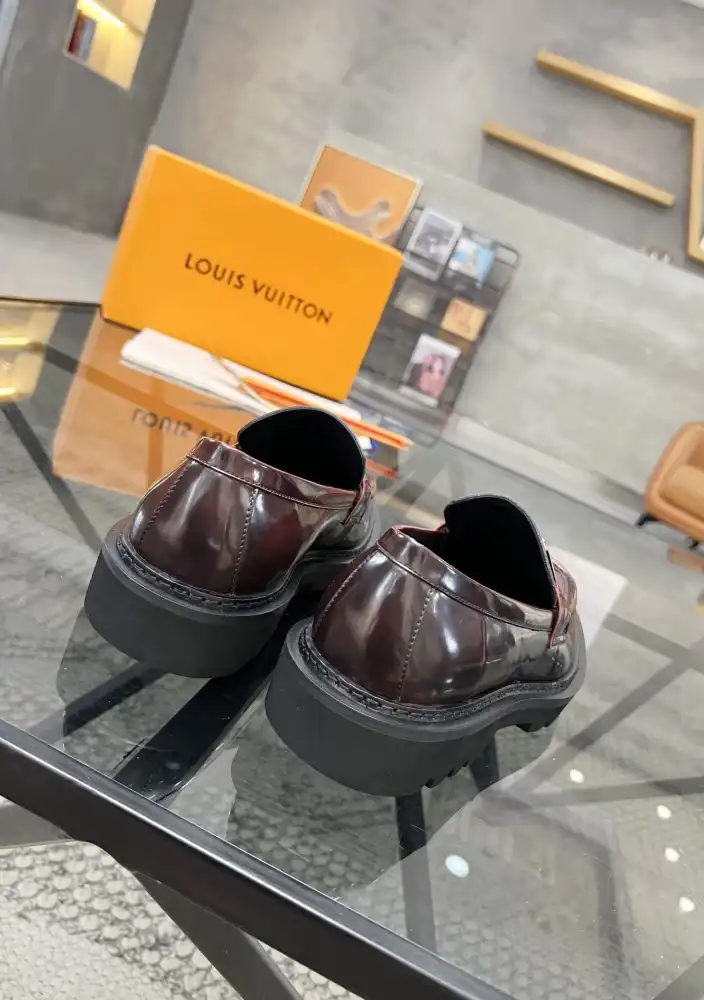 hype LV Leather Shoes