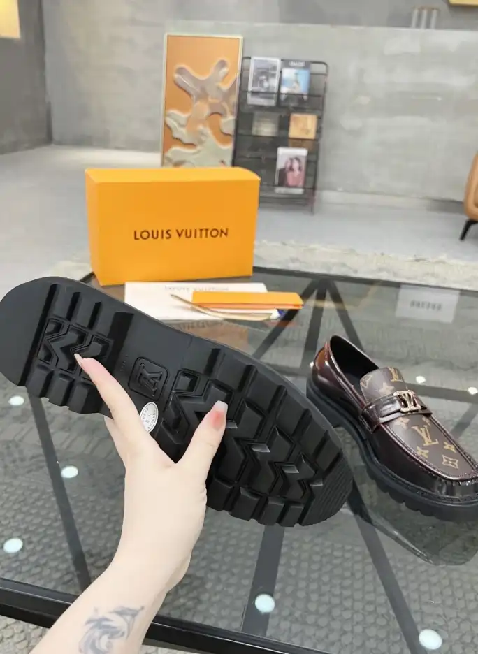 hype LV Leather Shoes