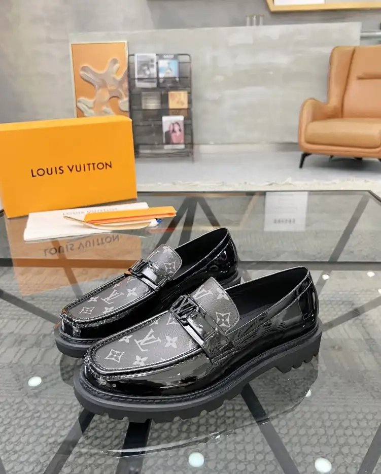 hype LV Leather Shoes