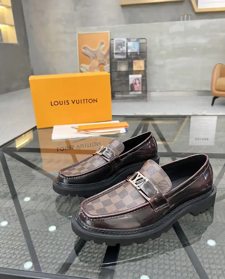 hype LV Leather Shoes