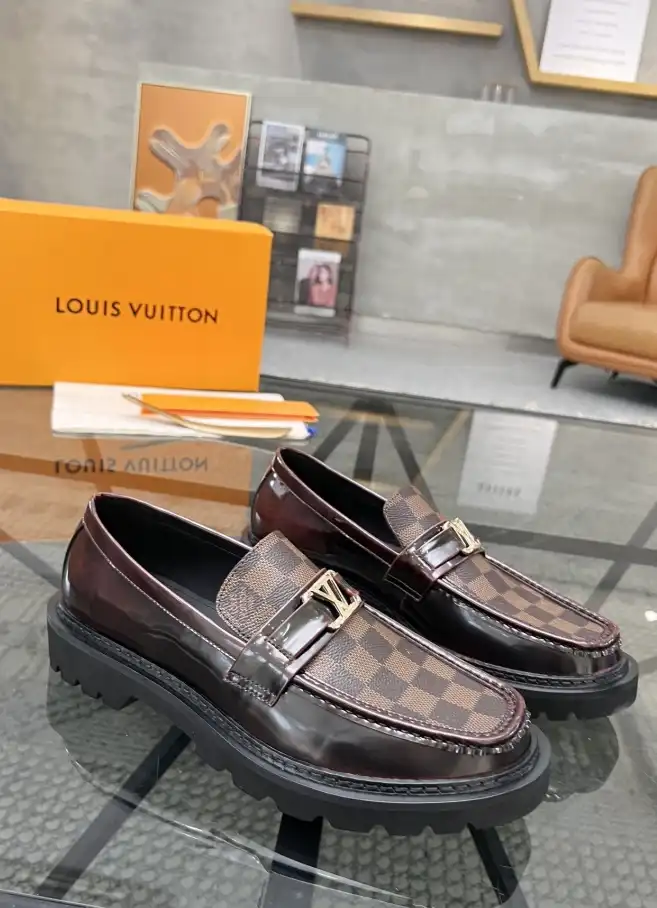 hype LV Leather Shoes