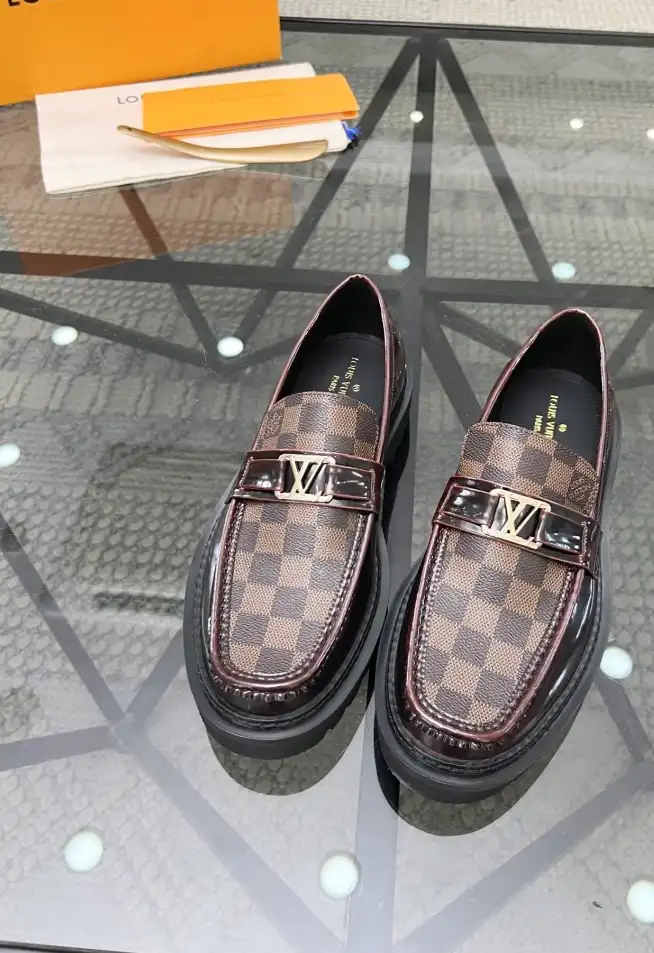 hype LV Leather Shoes