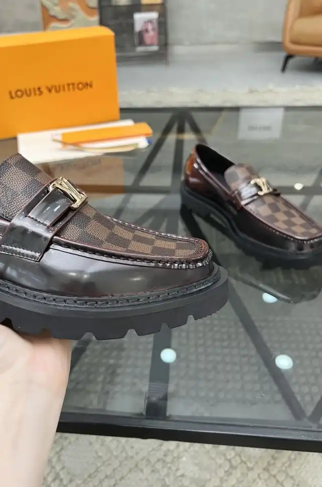 hype LV Leather Shoes