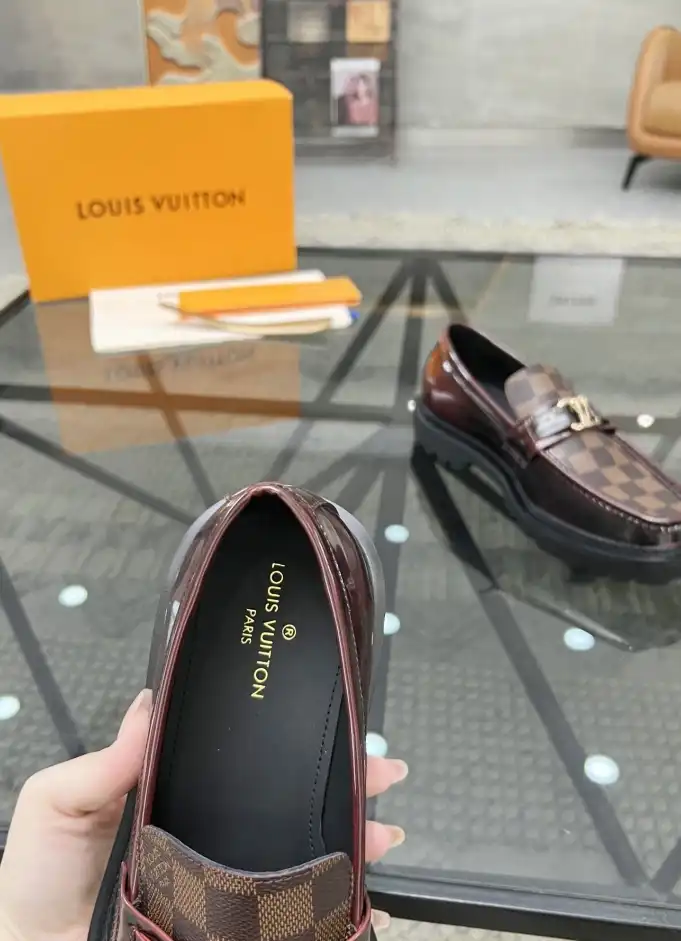 hype LV Leather Shoes