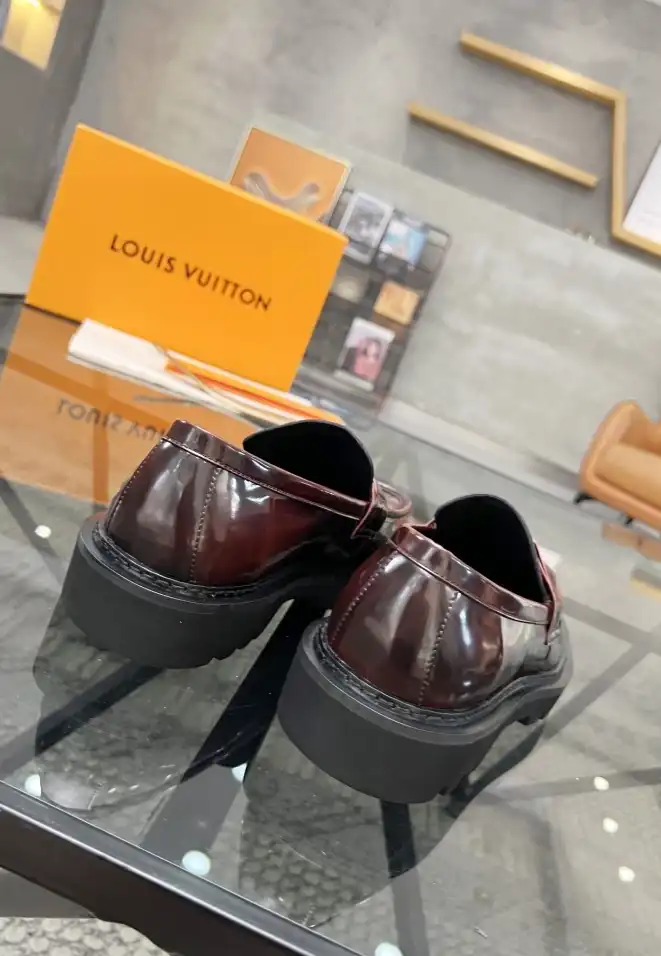 hype LV Leather Shoes