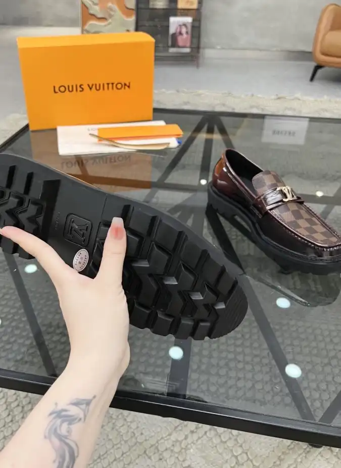 hype LV Leather Shoes