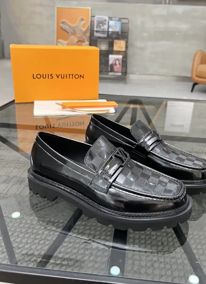 hype LV Leather Shoes