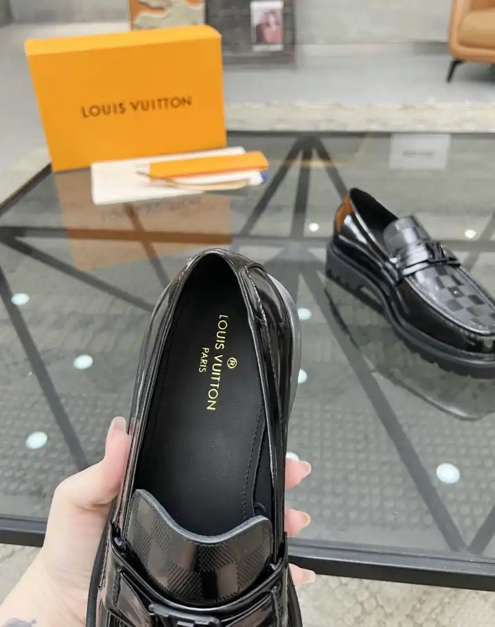 hype LV Leather Shoes