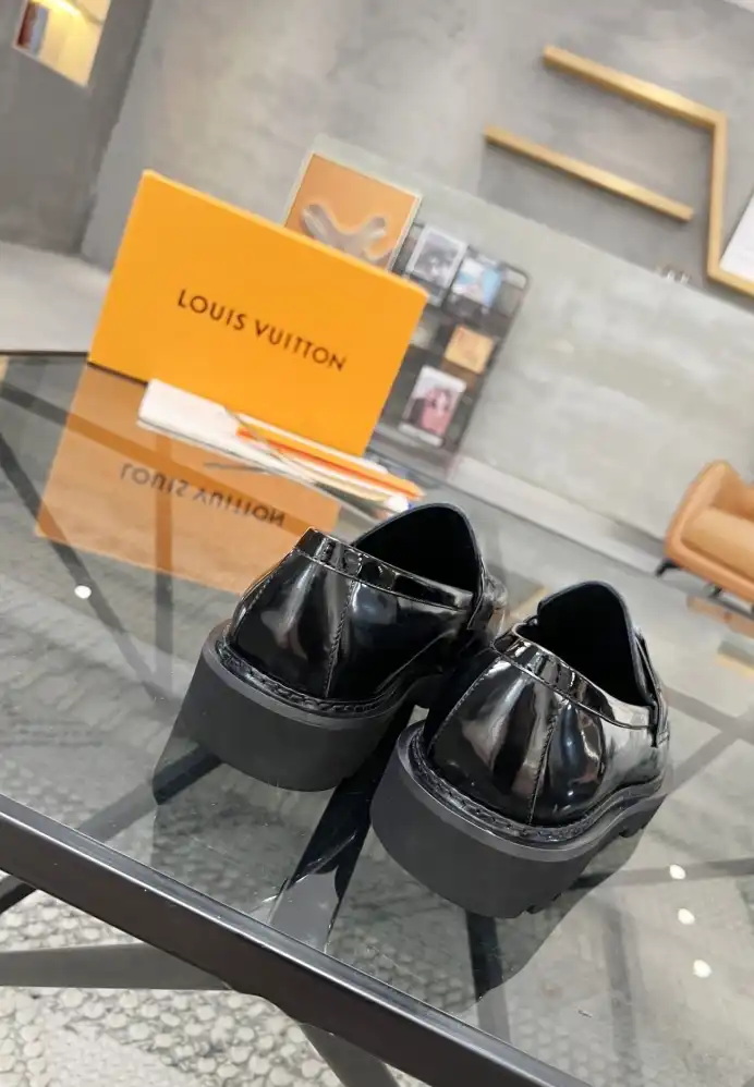 hype LV Leather Shoes