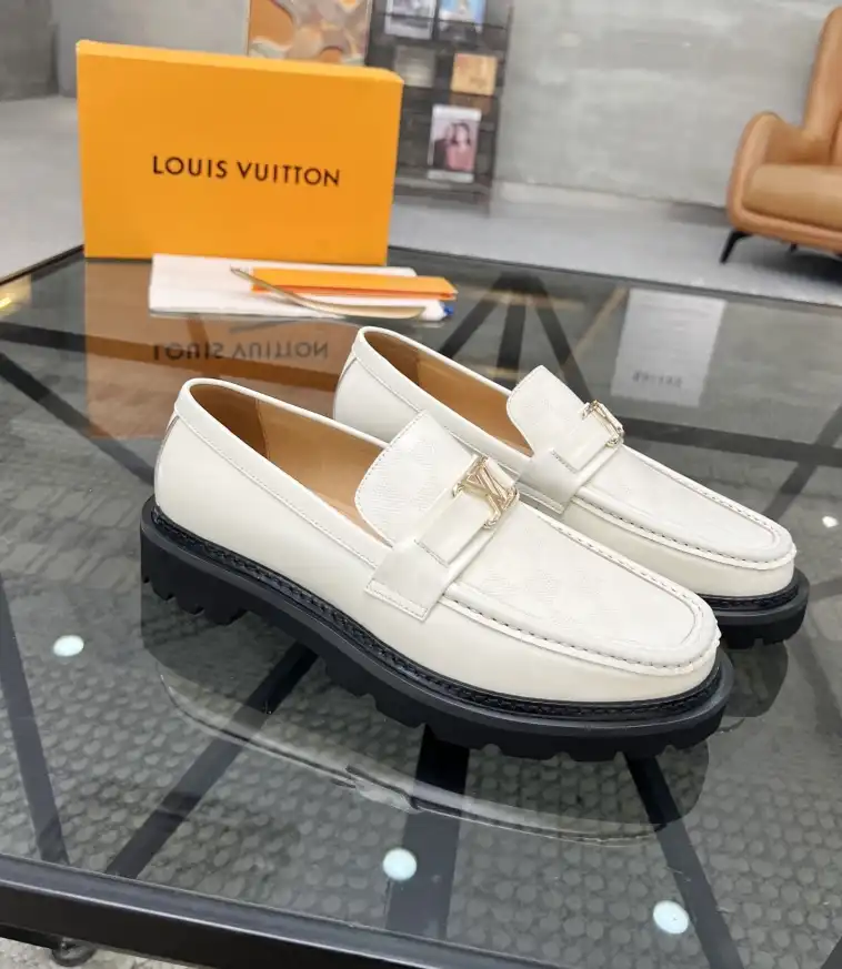 hype LV Leather Shoes