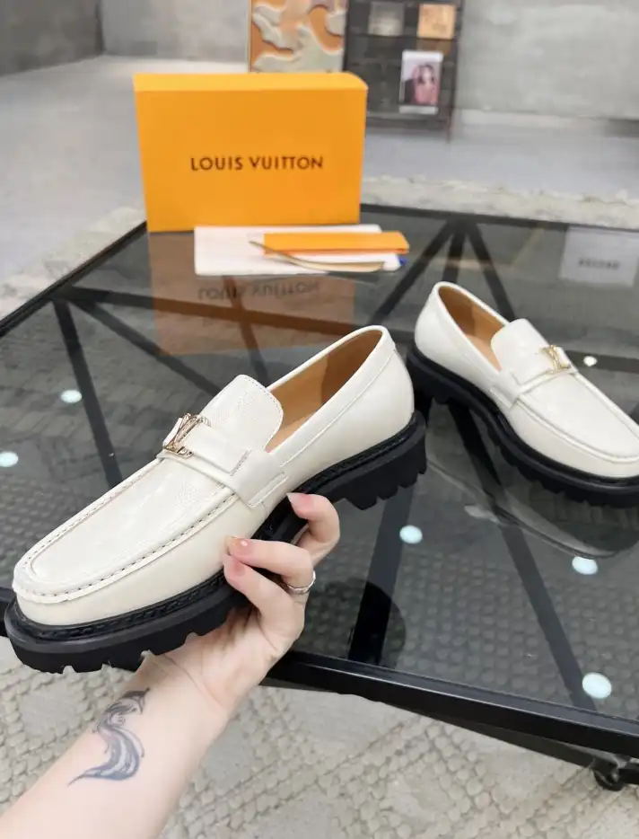 hype LV Leather Shoes