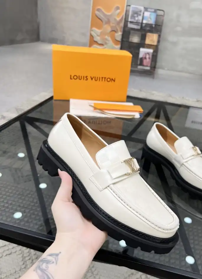 hype LV Leather Shoes