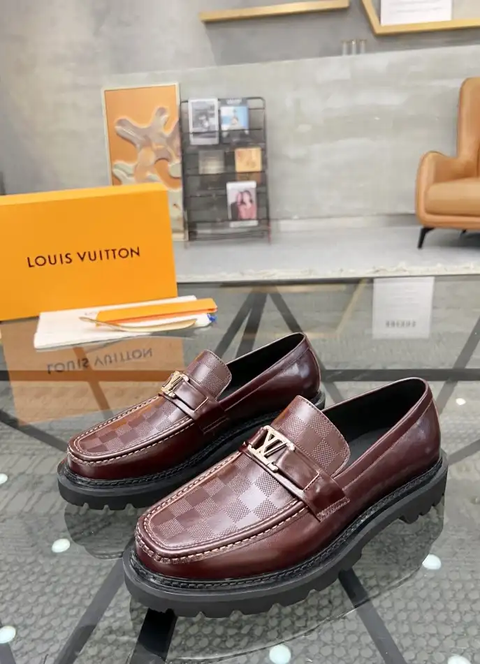 hype LV Leather Shoes