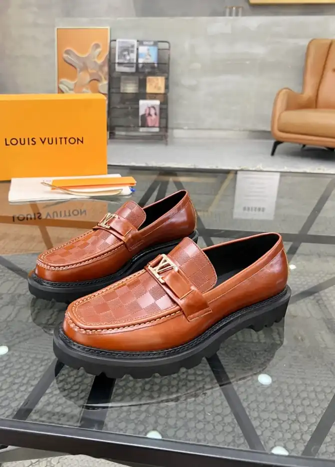 hype LV Leather Shoes