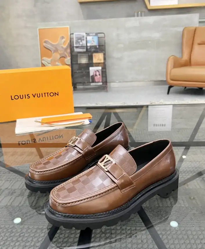 hype LV Leather Shoes