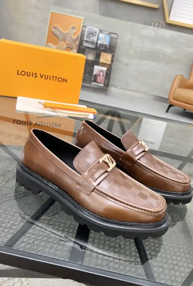 hype LV Leather Shoes