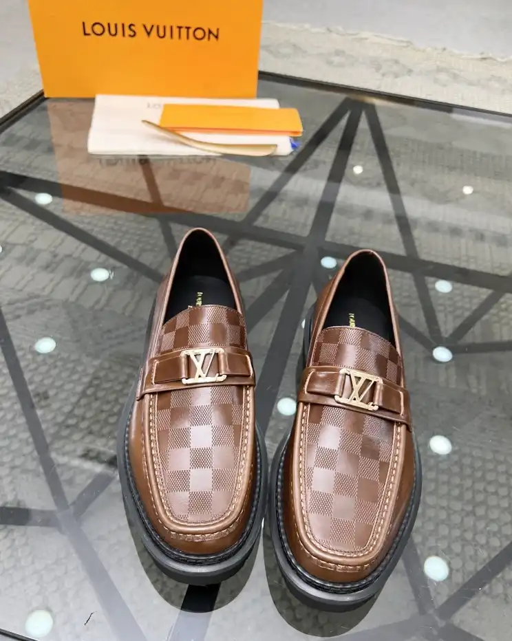 hype LV Leather Shoes