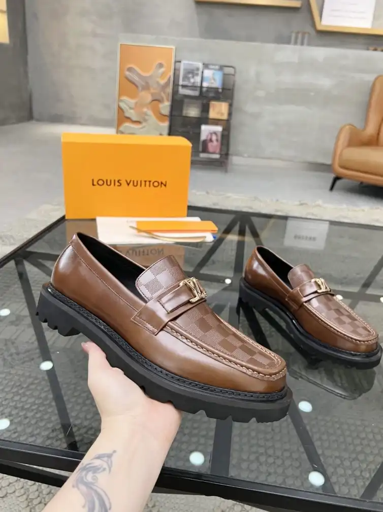 hype LV Leather Shoes