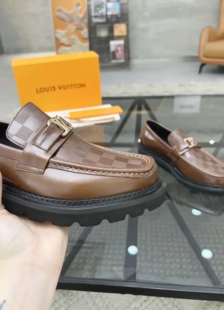 hype LV Leather Shoes