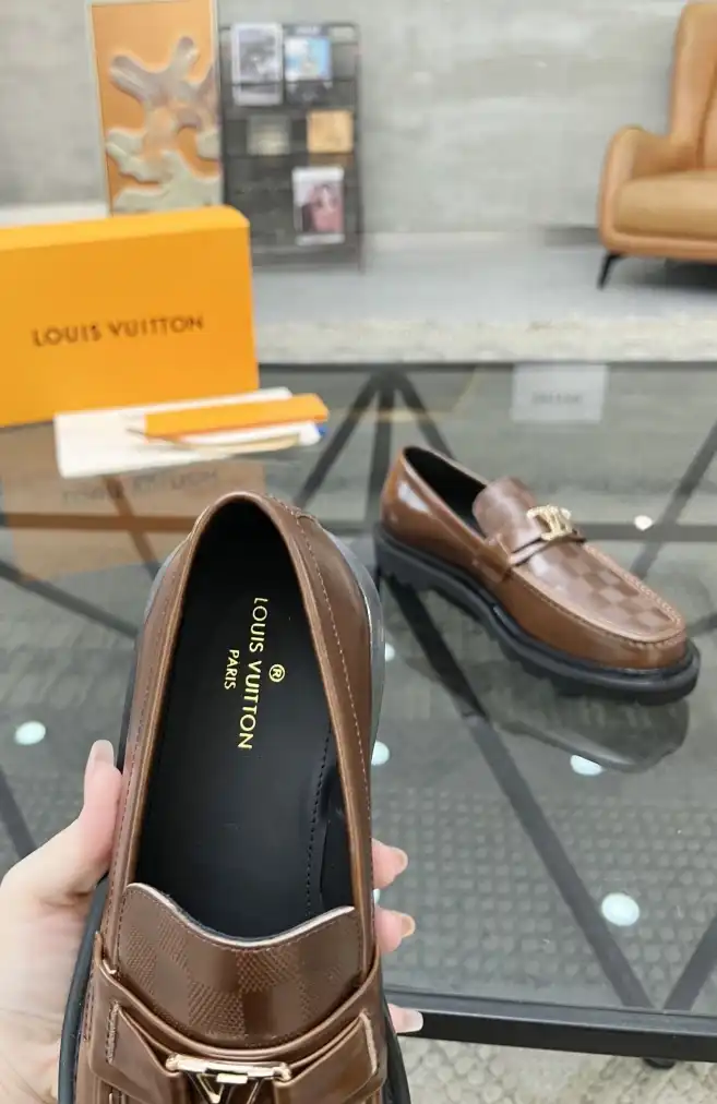 hype LV Leather Shoes