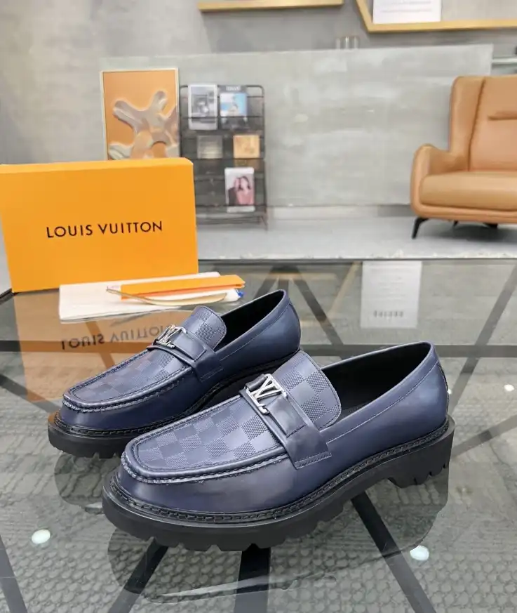 hype LV Leather Shoes