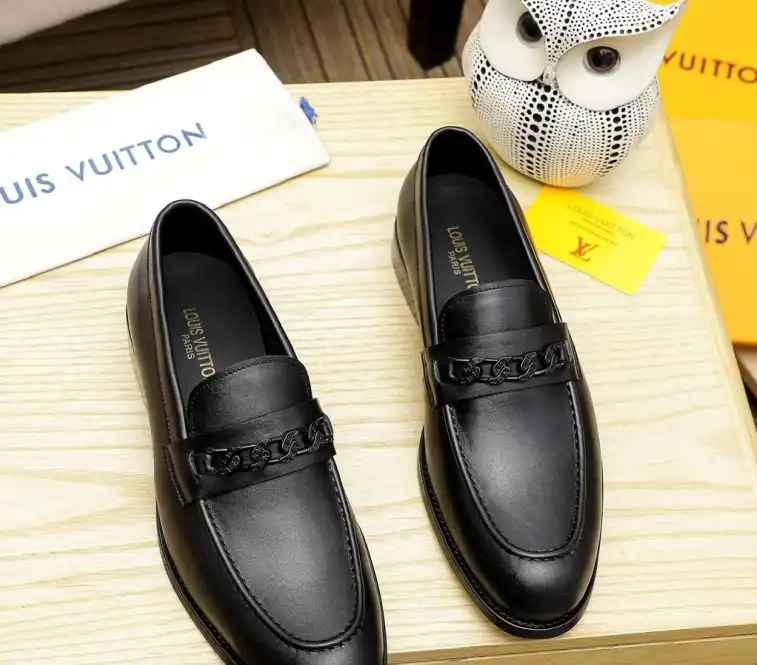 hype LV Leather Shoes