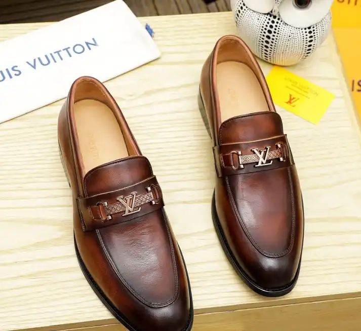 hype LV Leather Shoes