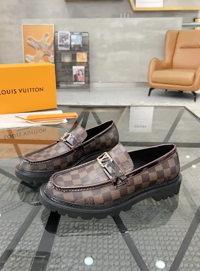 hype LV Leather Shoes