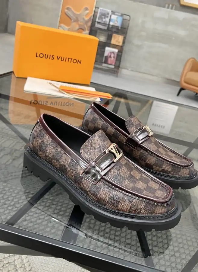 hype LV Leather Shoes