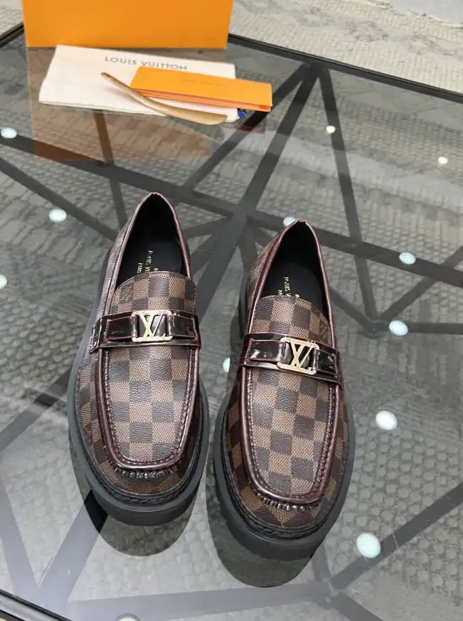 hype LV Leather Shoes