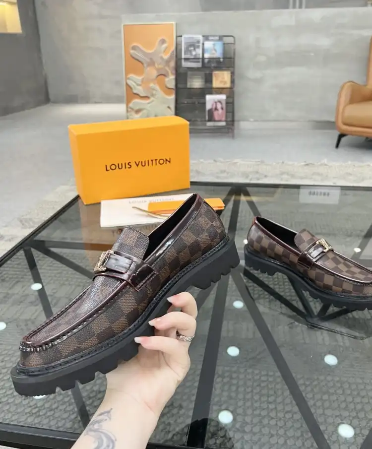 hype LV Leather Shoes