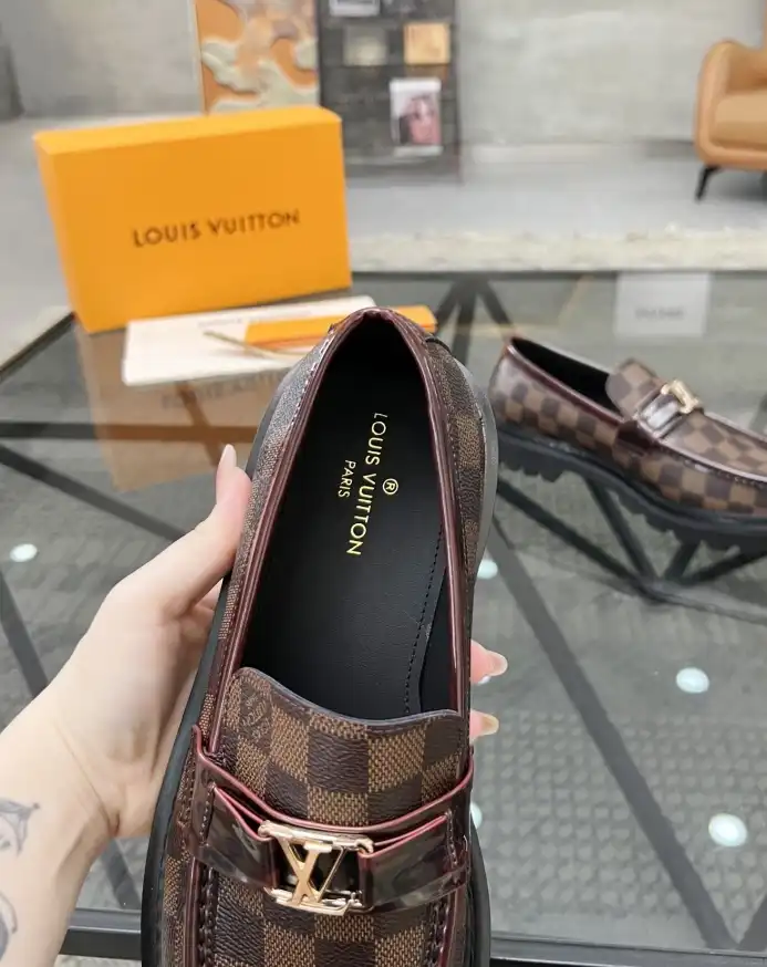 hype LV Leather Shoes