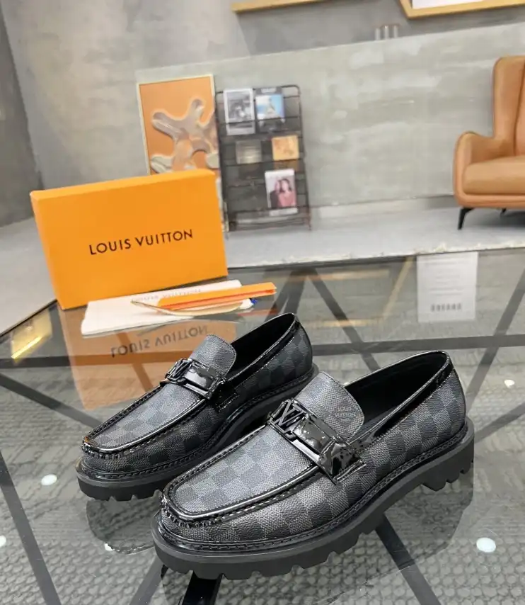 hype LV Leather Shoes