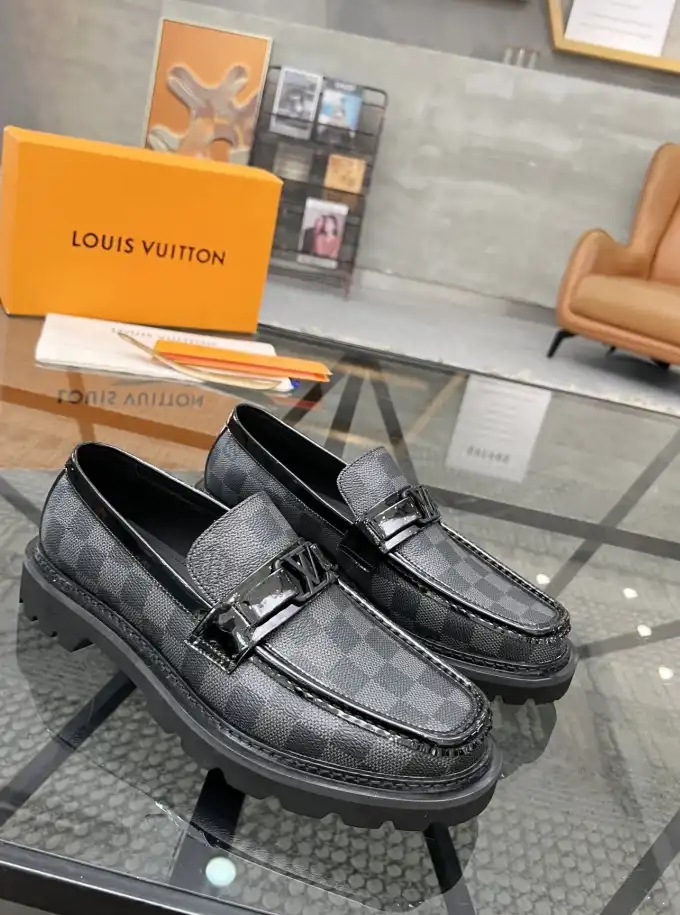 hype LV Leather Shoes