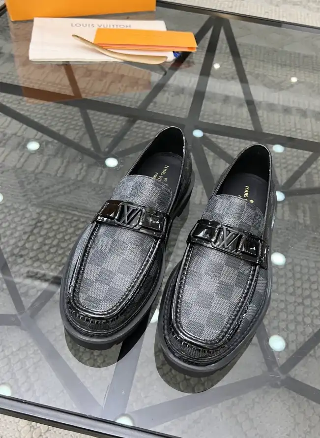 hype LV Leather Shoes