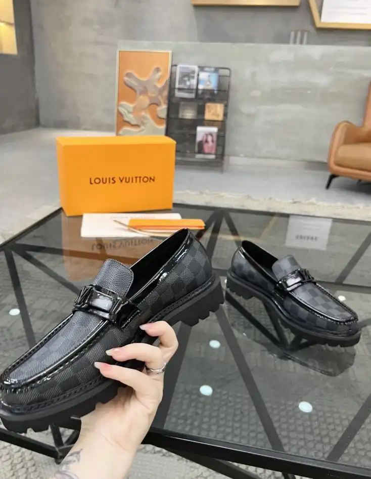 hype LV Leather Shoes