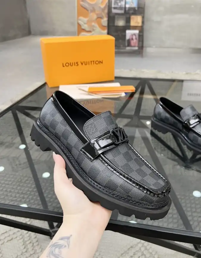 hype LV Leather Shoes