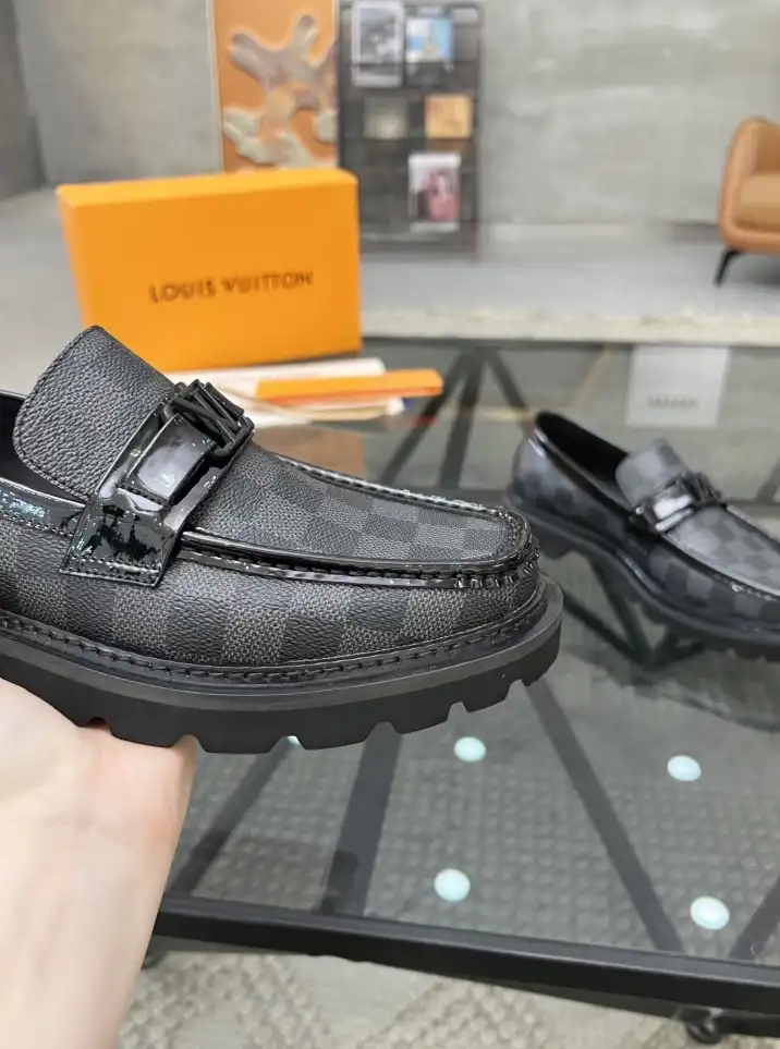 hype LV Leather Shoes