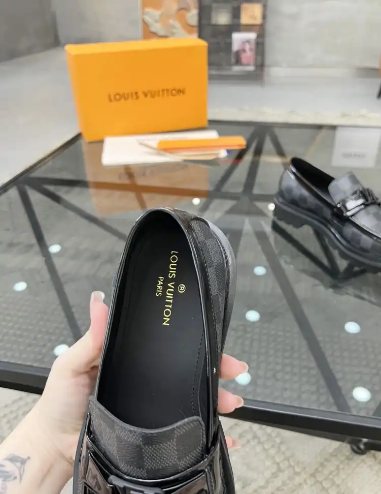 hype LV Leather Shoes