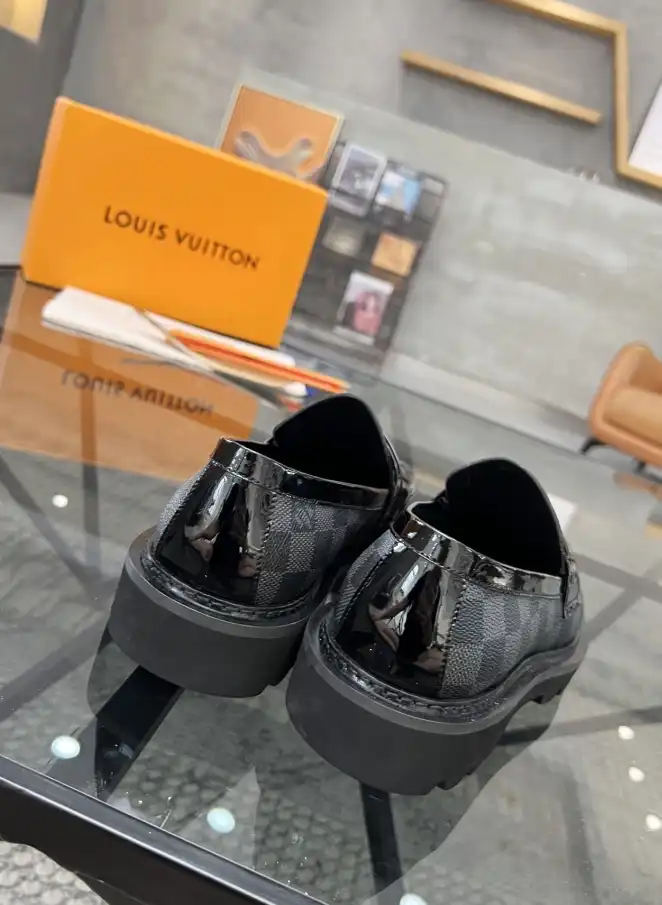 hype LV Leather Shoes