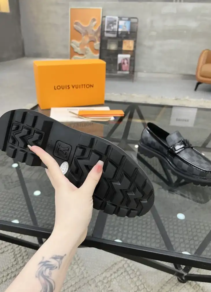 hype LV Leather Shoes