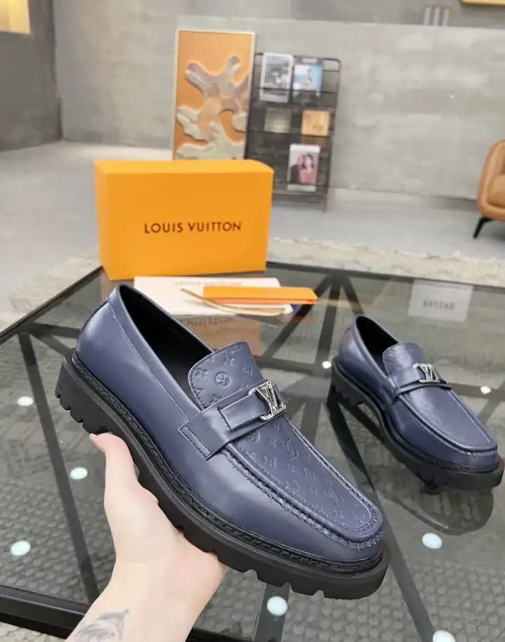 hype LV Leather Shoes