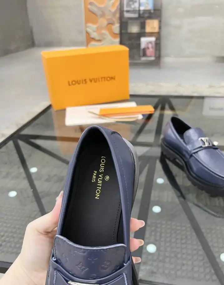 hype LV Leather Shoes