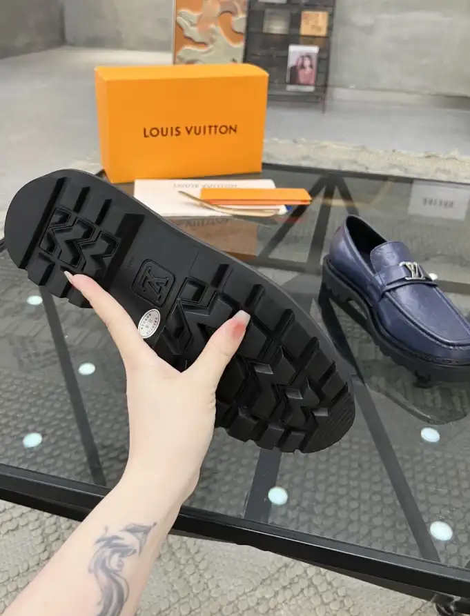 hype LV Leather Shoes