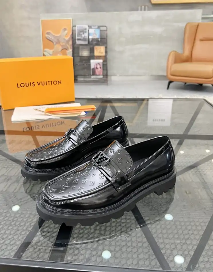 hype LV Leather Shoes