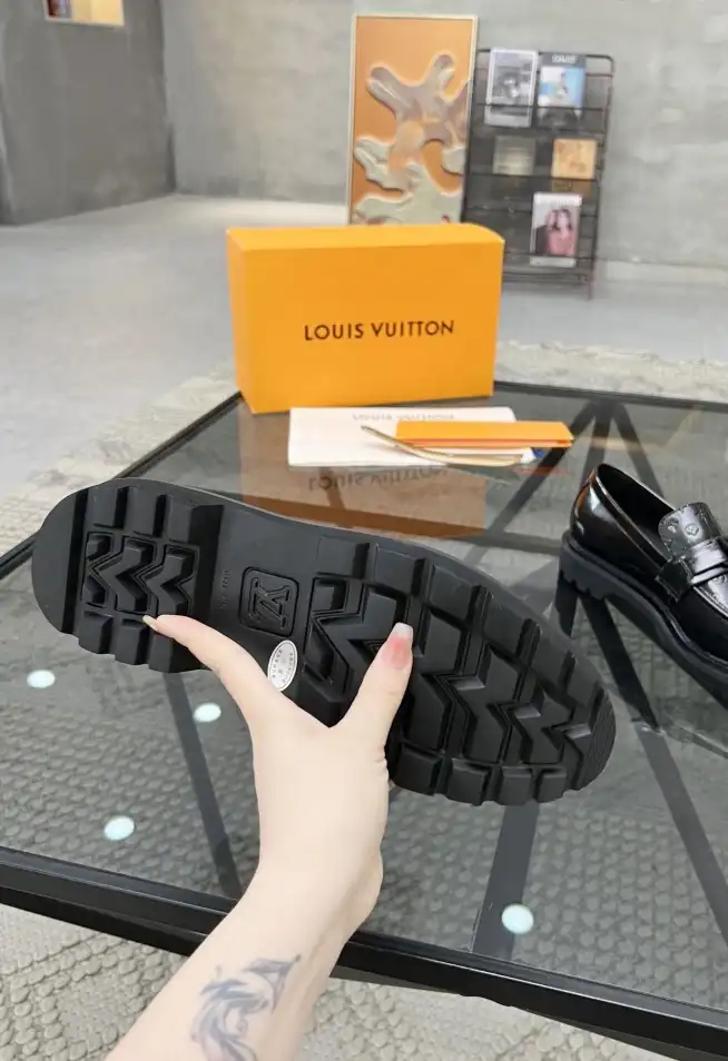 hype LV Leather Shoes